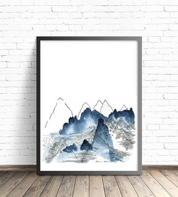 portrait mountains