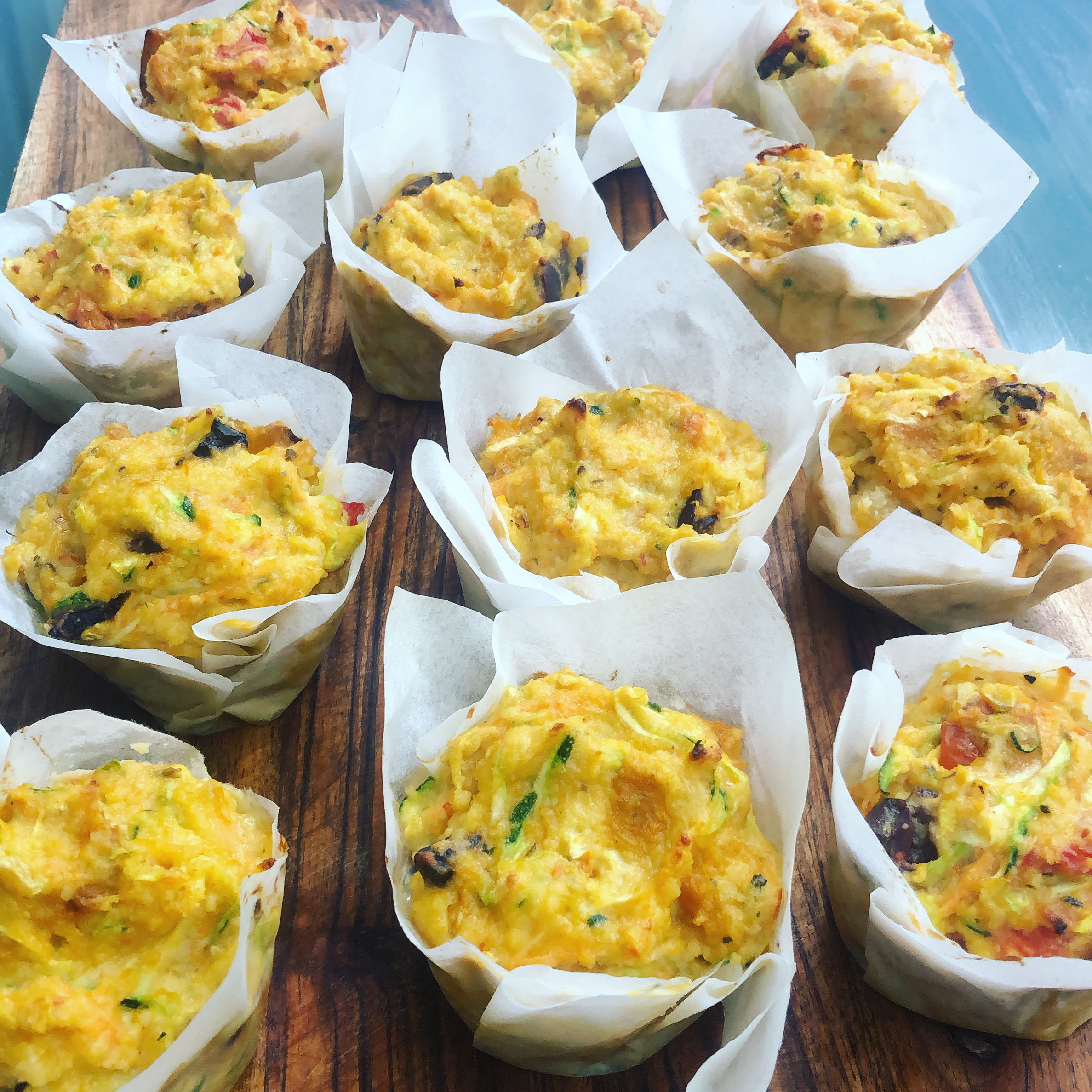 Veggie Muffins for a breakfast on the go! - The Merry Go Round